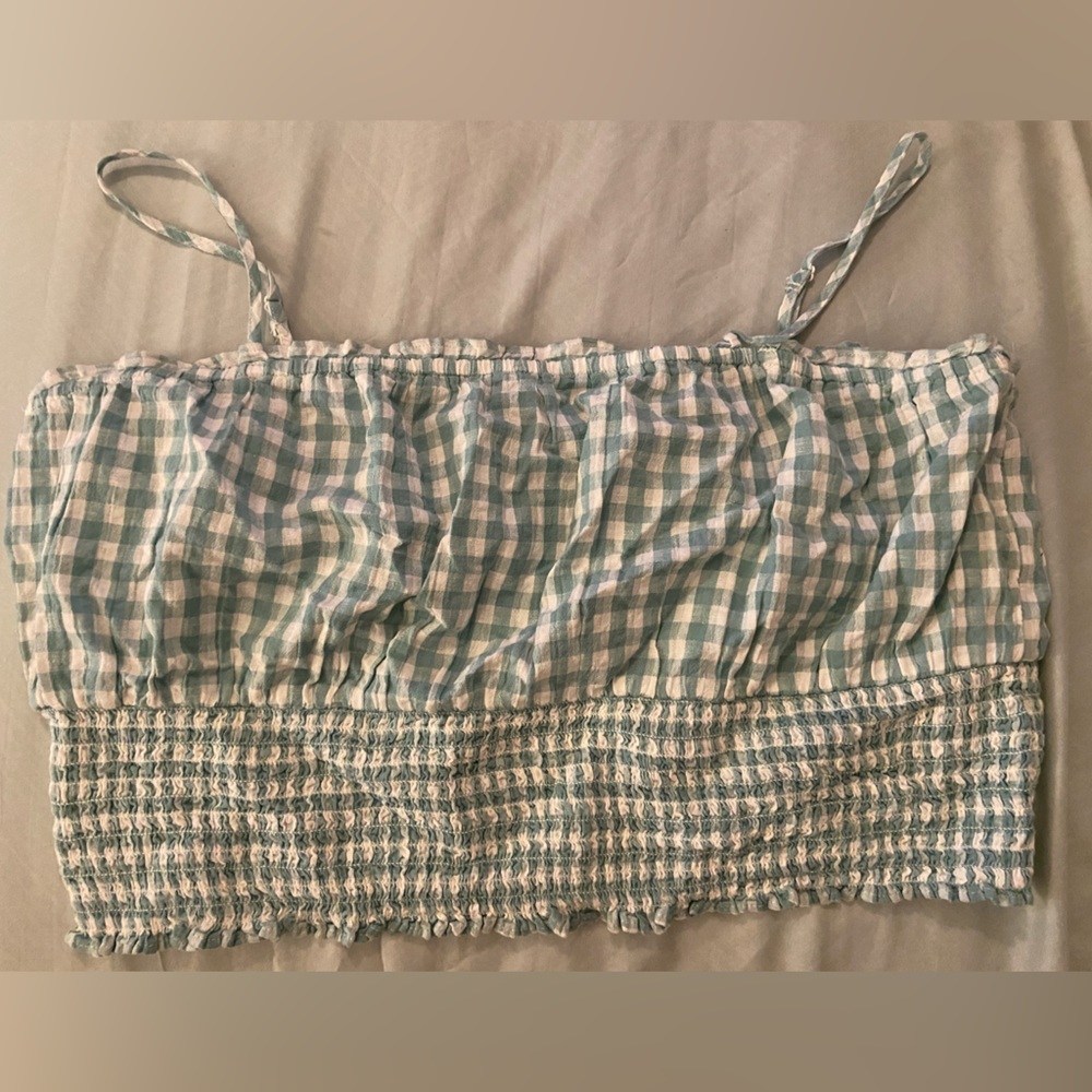 American Eagle XXL Green crop top